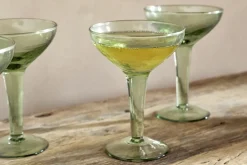 Yala Hammered Champagne Coupe (Set of 4)