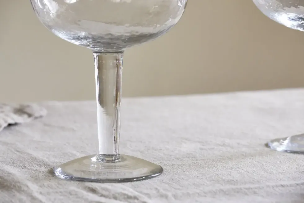 Yala Hammered Gin Glass - Clear (Set of 2)