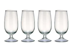 Yala Hammered Glass - Clear (Set of 4)
