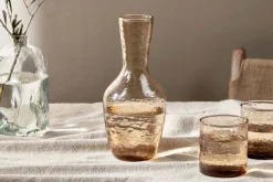 Yala Hammered Jug - Dusty Terracotta