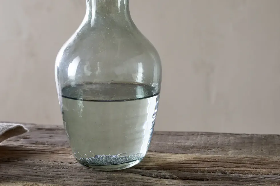 Yala Hammered Jug - Sage Green