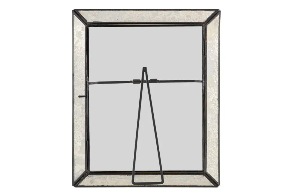 Yash Antique Glass & Iron Photoframe - Antique Black