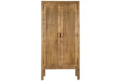 Yasha Reeded Mango Wood Cabinet