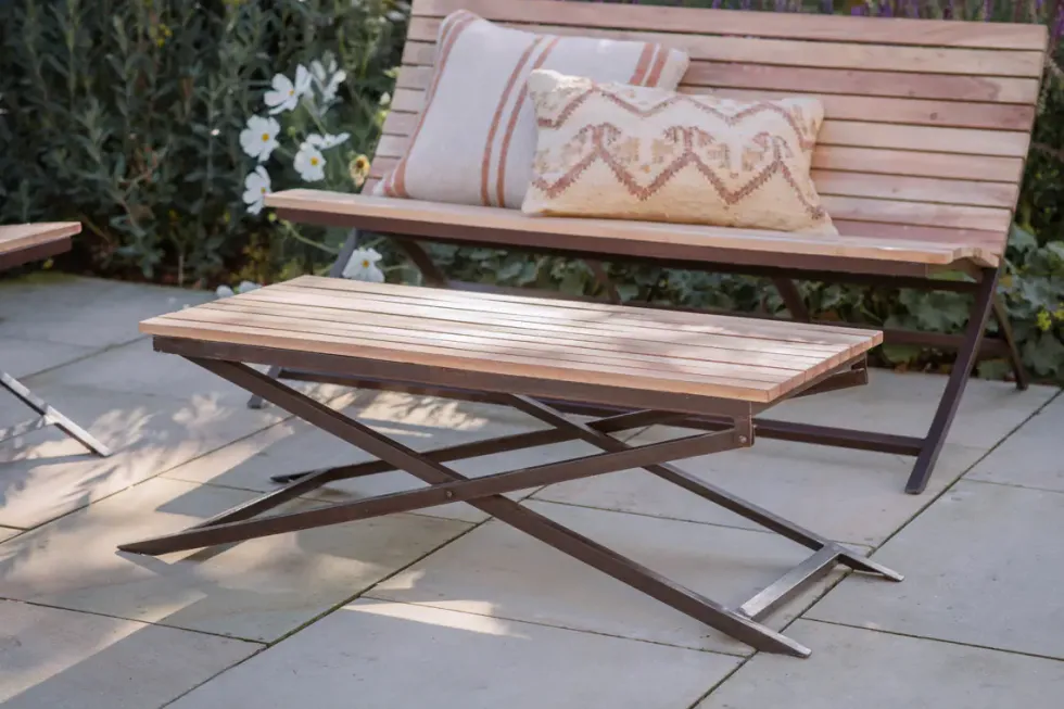Yatin Outdoor Coffee Table - Natural