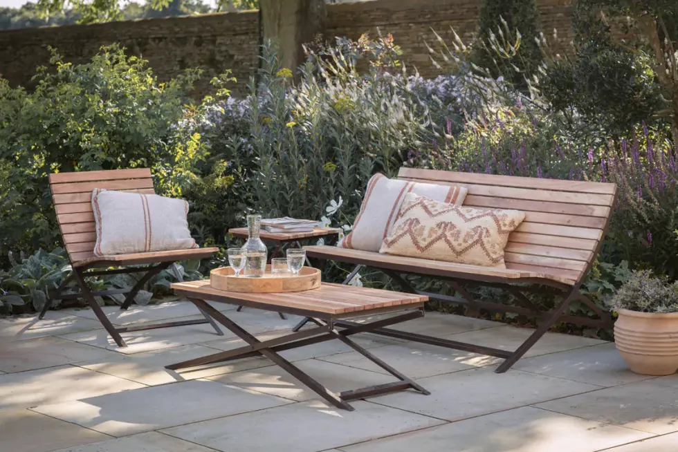 Yatin Outdoor Coffee Table - Natural