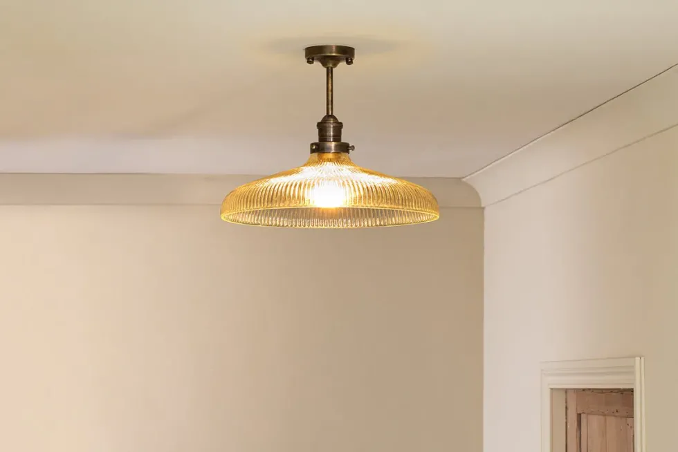 Zowie Recycled Glass Ceiling Light - Large