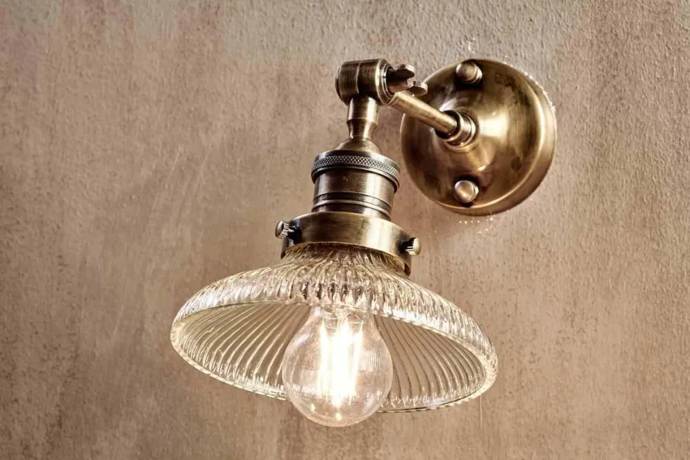Zowie Recycled Glass Wall Light - Small